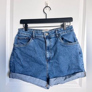 COTTON ON High Rise Stretch Jean Shorts